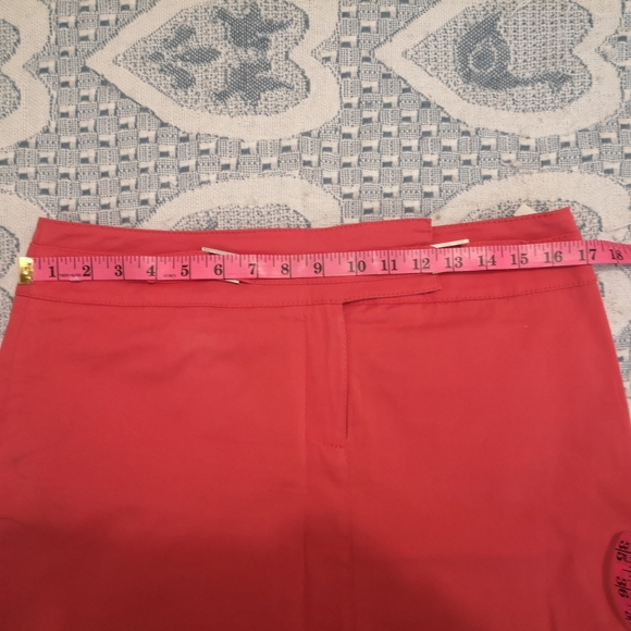 Bianca Nygard coral colored mini skirt - Picture 12 of 14